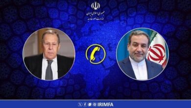 گفتگوی عراقچی با لاوروف در باره تحولات مربوط به موضوع هسته‌ای ایران