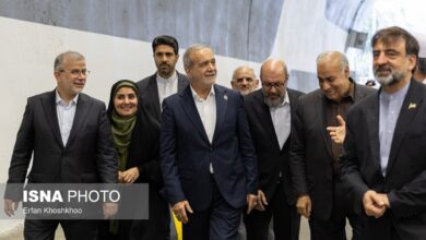 آیین بهره‌برداری از باند شرقی منطقه دو آزادراه تهران - شمال (+عکس)