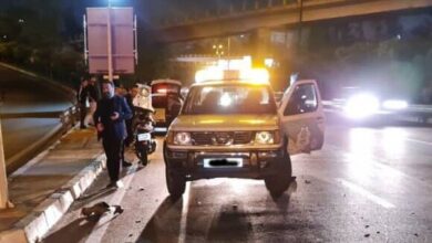 مصدومیت ۸ نفر درپی تصادف در اتوبان شهید باکری