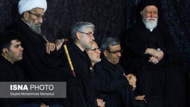 مراسم خطبه خوانی شب شهادت امام رضا (ع) (+عکس)
