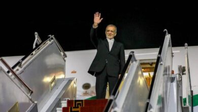 رئیس‌جمهور راهی تهران شد