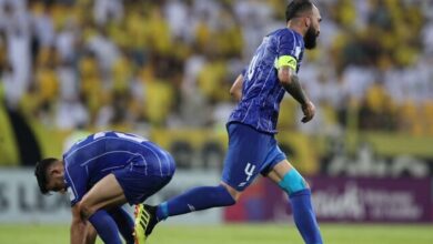 آمار AFC از دیدار استقلال و الوصل