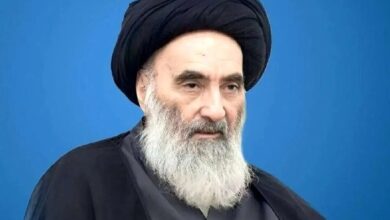 آیت الله سیستانی برگزاری مراسم ترحیم همسرش را در عراق ممنوع کرد