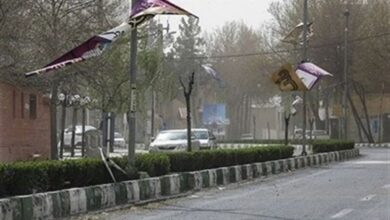 دریای خزر طوفانی می‌شود