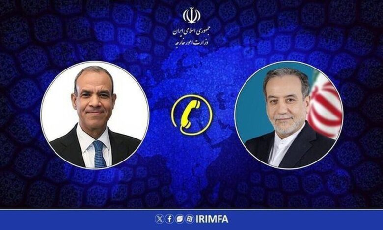 گفتگوی عراقچی با وزیر خارجه مصر