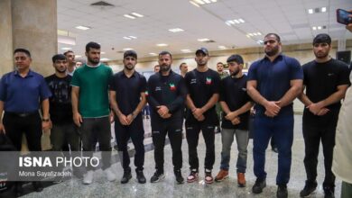 مراسم استقبال و تجلیل از مدال‌آوران خوزستانی تیم ملی کشتی فرنگی ایران (+عکس)