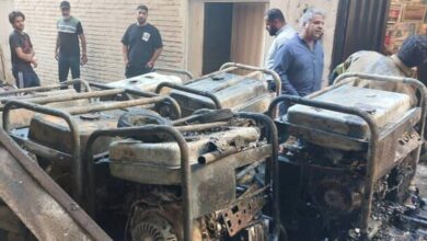 آتشسوزی ساختمان 4 طبقه در خیابان سعدی جنوبی
