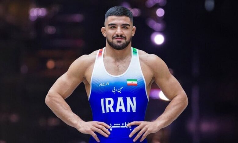 مبین عظیمی قهرمان کشتی آزاد زیر ۲۳ سال جهان شد
