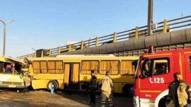 جزئیات تازه از تصادف شدید ۲ اتوبوس در جاده مخصوص کرج