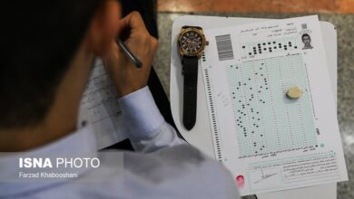 زمان برگزاری کنکور یک هفته پیش از آزمون اعلام می‌شود