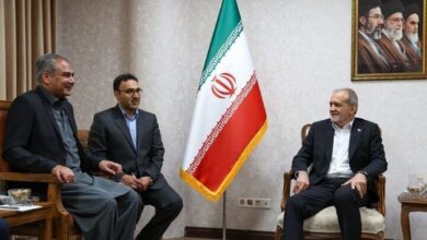 قدردانی رئیسجمهور از مواضع و همکاریهای دولت پاکستان