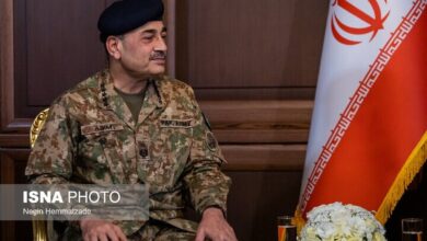 سفر فرمانده ارتش پاکستان به تهران